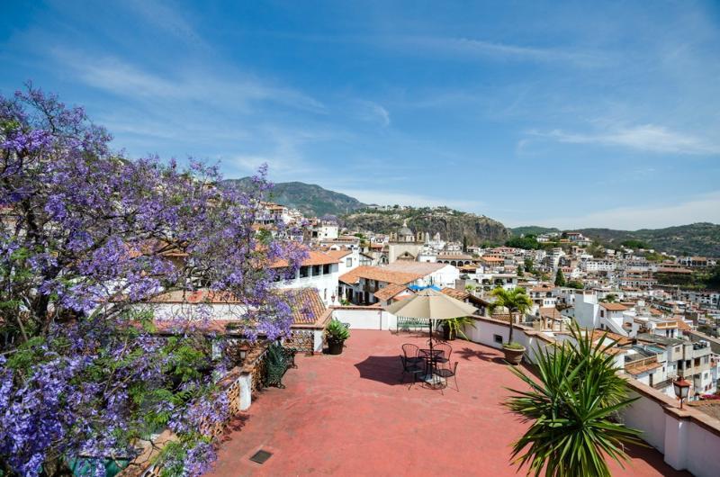 טקסקו דה אלארקון Hotel Los Arcos מראה חיצוני תמונה